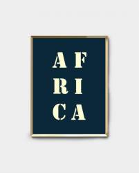 Affiche Africa