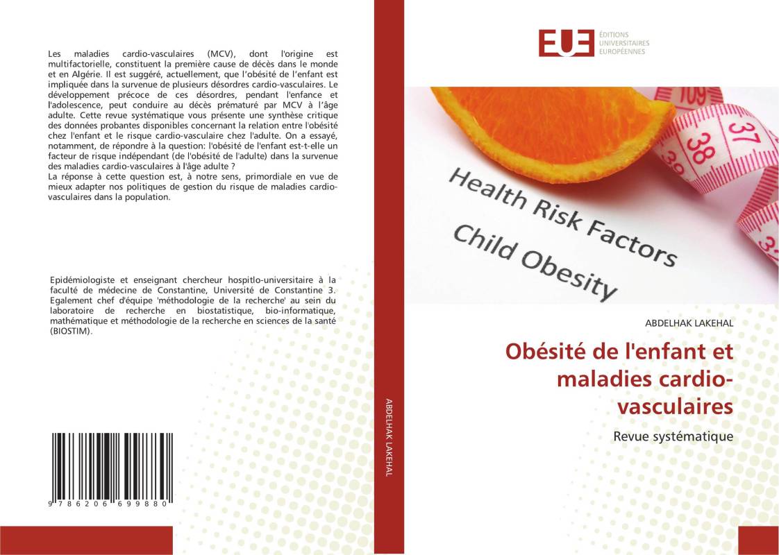 Obésité de l'enfant et maladies cardio-vasculaires