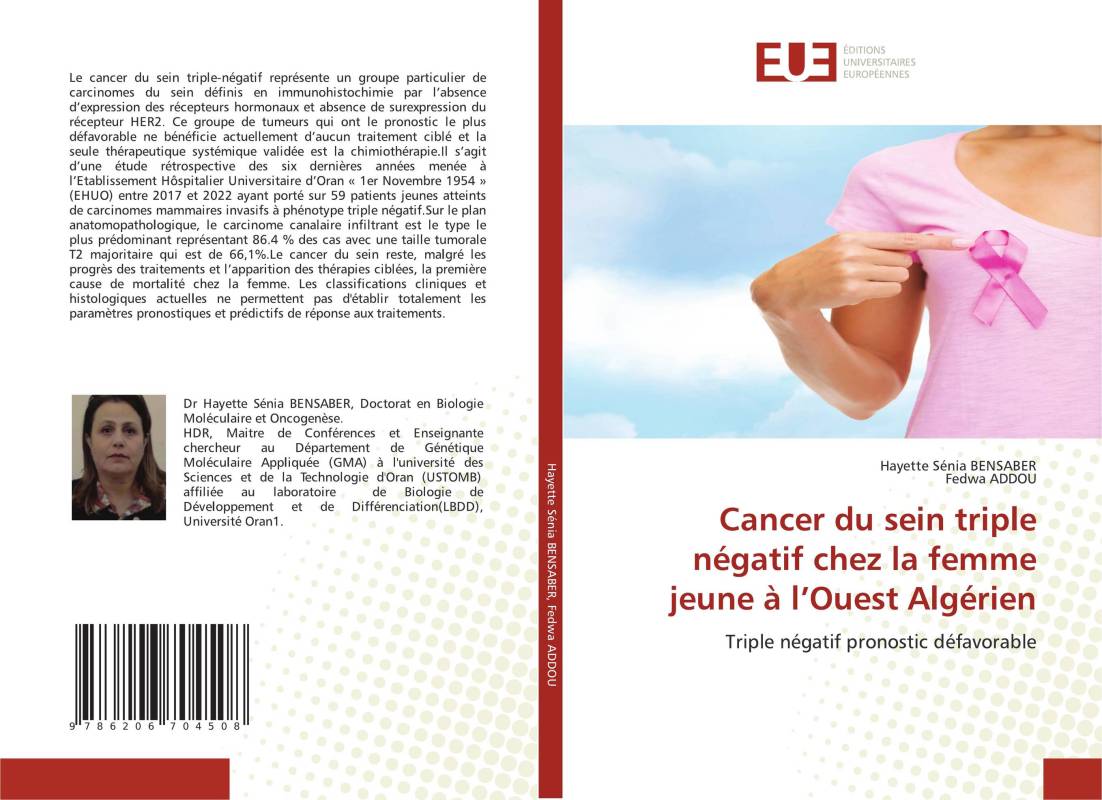 Cancer du sein triple négatif chez la femme jeune à l’Ouest Algérien