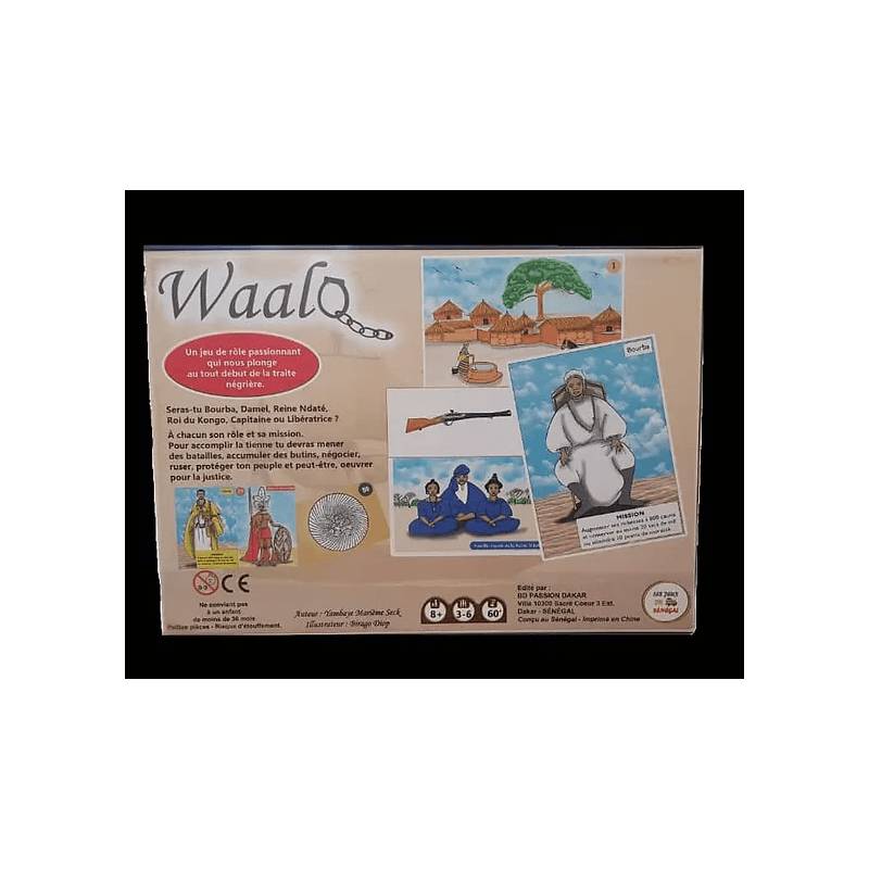 Waalo - Jeu de société sur la traite négrière