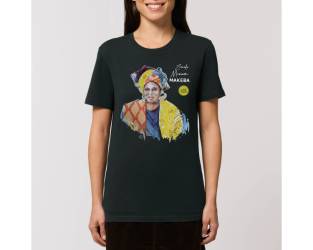 T-shirt Miriam Makeba noir