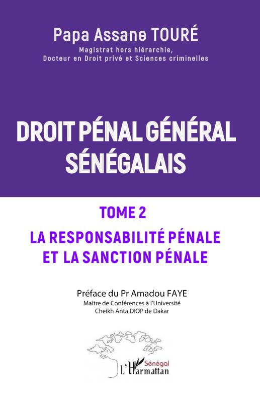 Droit pénal général sénégalais