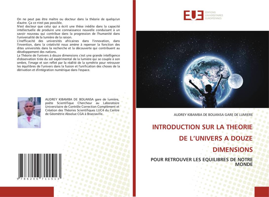 INTRODUCTION SUR LA THEORIE DE L’UNIVERS A DOUZE DIMENSIONS