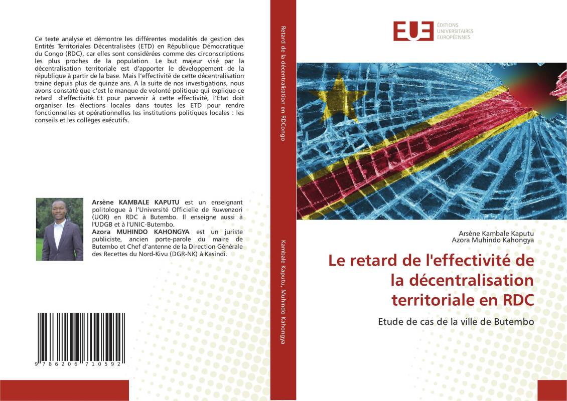 Le retard de l'effectivité de la décentralisation territoriale en RDC