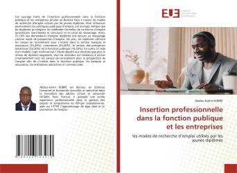 Insertion professionnelle dans la fonction publique et les entreprises