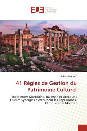 41 Règles de Gestion du Patrimoine Culturel