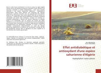 Effet antidiabétique et antioxydant d'une espèce saharienne d'Algérie