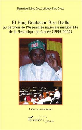 El Hadj Boubacar Biro Diallo au perchoir de l'Assemblée nationale multipartite de la République de Guinée (1995-2002)