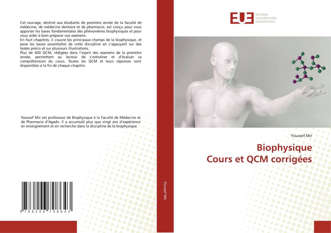 Biophysique Cours et QCM corrigées