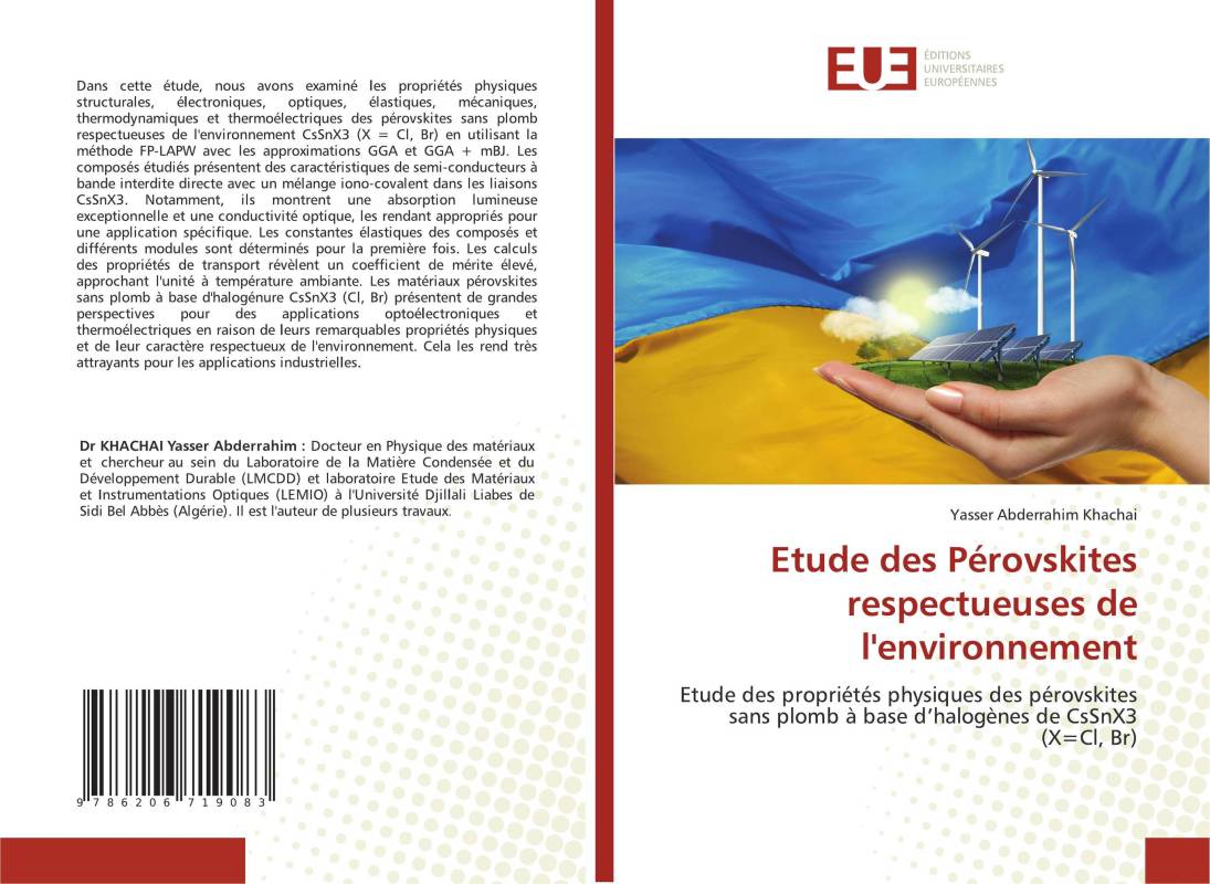 Etude des Pérovskites respectueuses de l'environnement