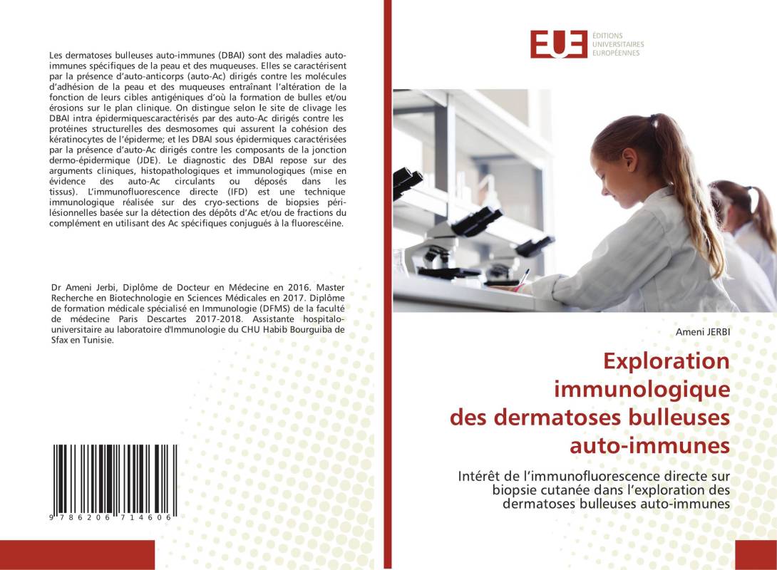 Exploration immunologique des dermatoses bulleuses auto-immunes