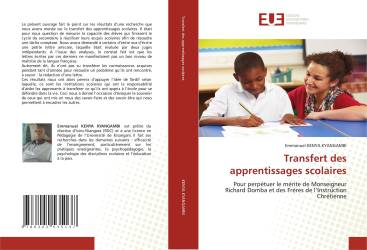 Transfert des apprentissages scolaires