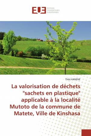 La valorisation de déchets 'sachets en plastique' applicable à la localité Mutoto de la commune de Matete, Ville de Kinshasa