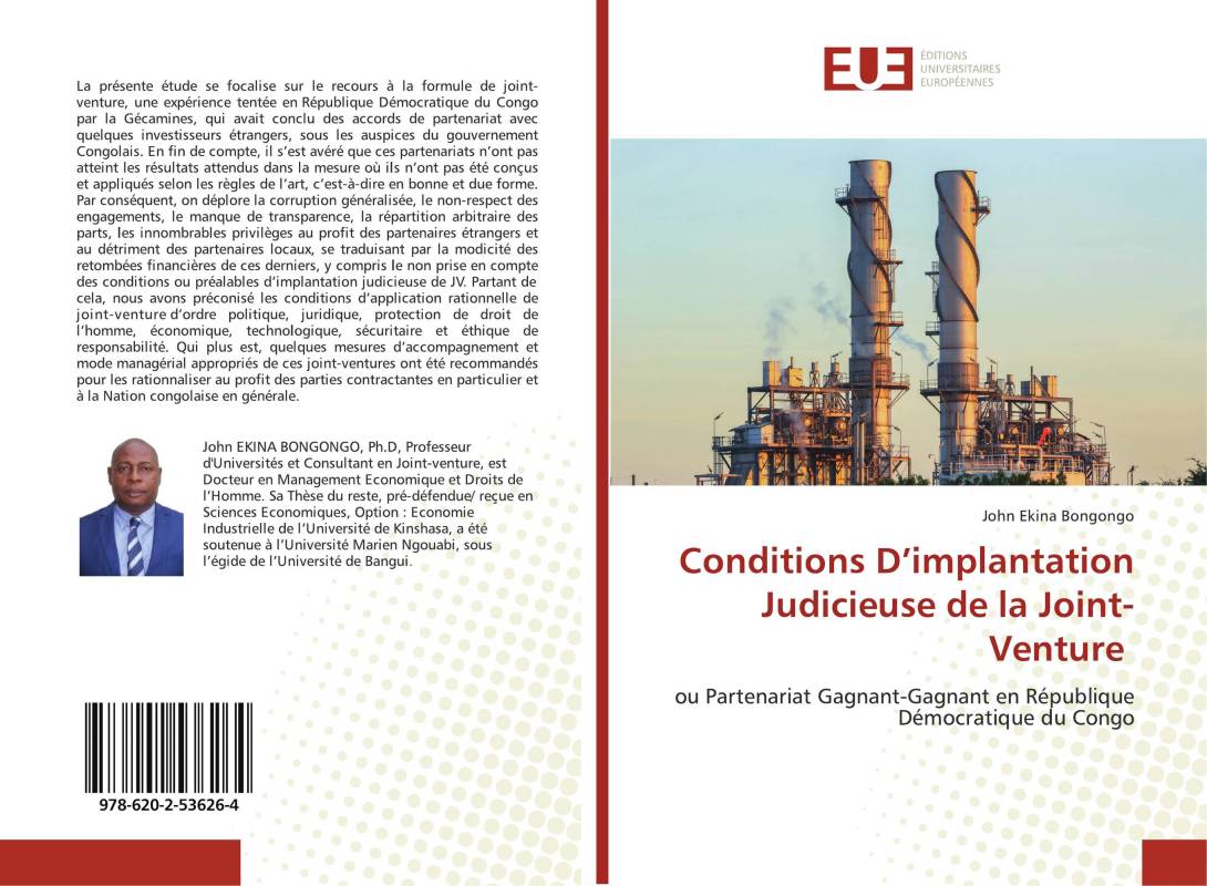 Conditions D’implantation Judicieuse de la Joint-Venture