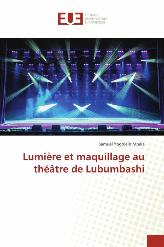 Lumière et maquillage au théâtre de Lubumbashi