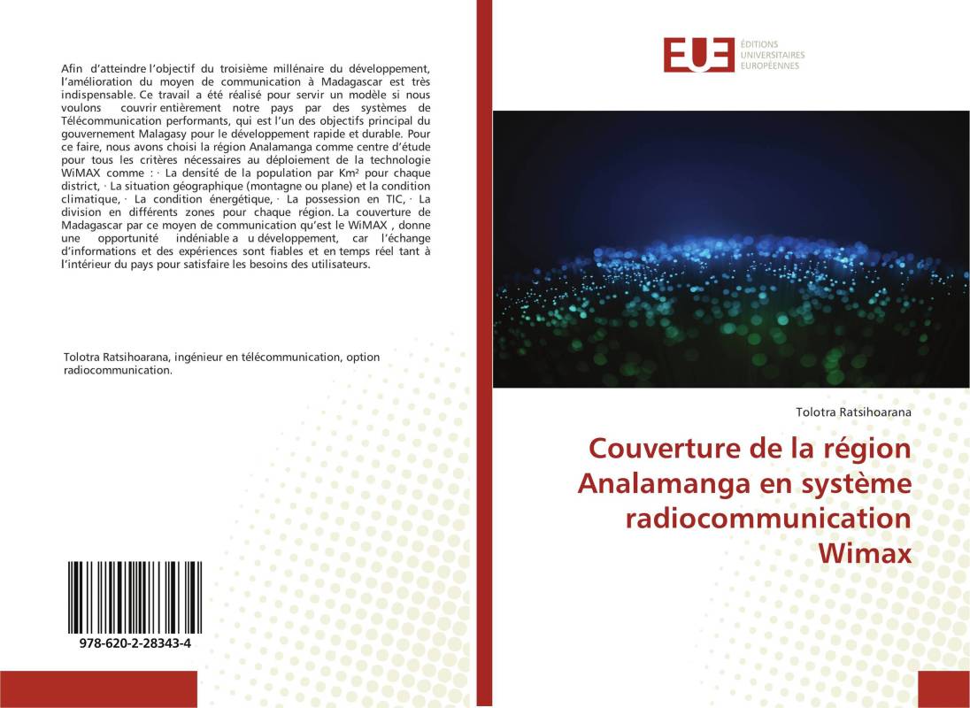 Couverture de la région Analamanga en système radiocommunication Wimax