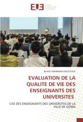 EVALUATION DE LA QUALITE DE VIE DES ENSEIGNANTS DES UNIVERSITES