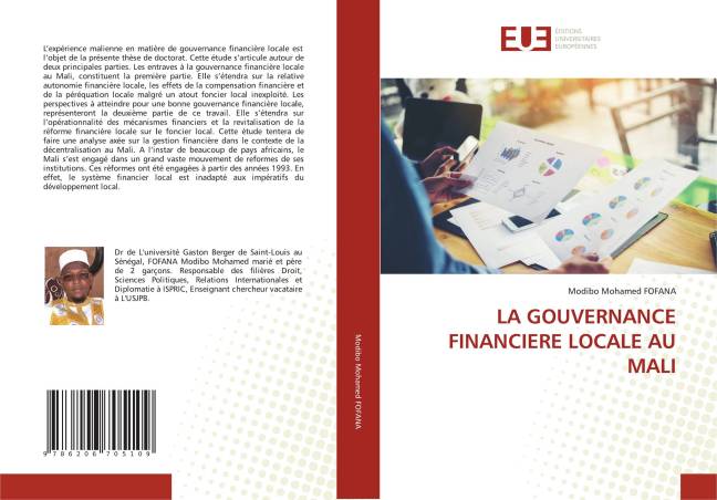 LA GOUVERNANCE FINANCIERE LOCALE AU MALI