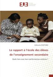 Le rapport à l’école des élèves de l’enseignement secondaire