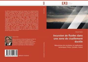 Incursion de fluides dans une zone de cisaillement ductile