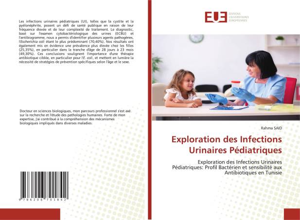 Exploration des Infections Urinaires Pédiatriques