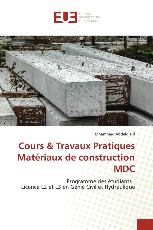 Cours & Travaux Pratiques Matériaux de construction MDC