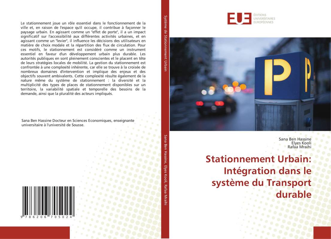 Stationnement Urbain: Intégration dans le système du Transport durable