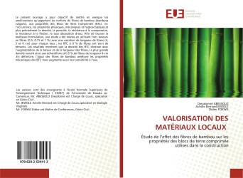 VALORISATION DES MATÉRIAUX LOCAUX