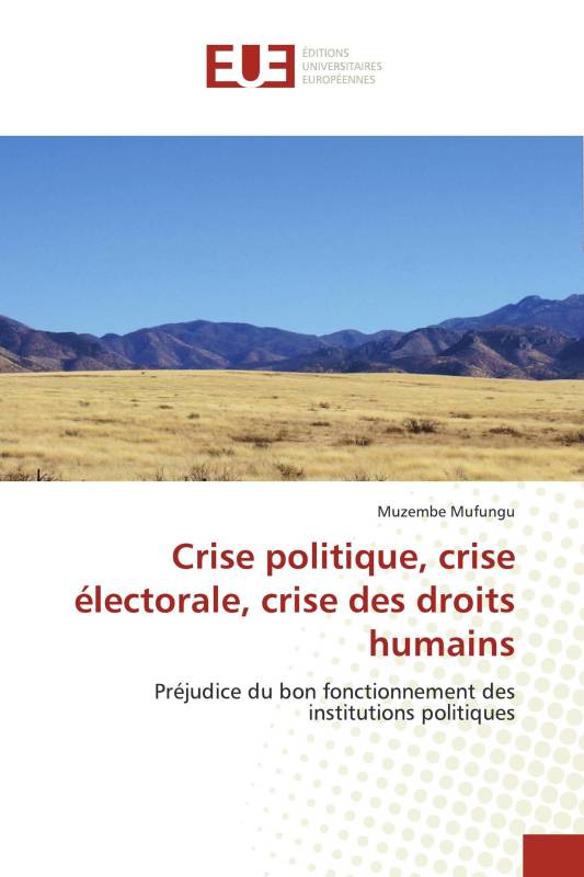 Crise politique, crise électorale, crise des droits humains