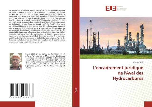 L&#039;encadrement juridique de l&#039;Aval des Hydrocarbures