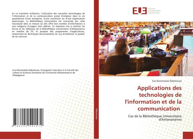 Applications des technologies de l'information et de la communication