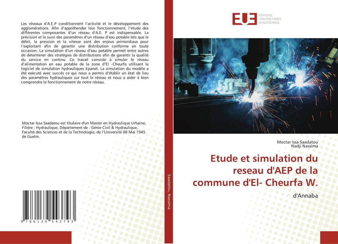 Etude et simulation du reseau d'AEP de la commune d'El- Cheurfa W.