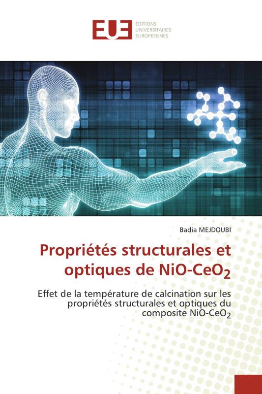 Propriétés structurales et optiques de NiO-CeO2