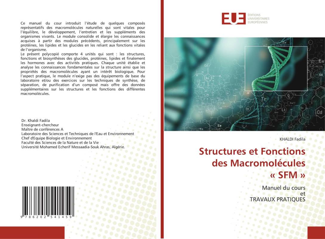 Structures et Fonctions des Macromolécules « SFM »