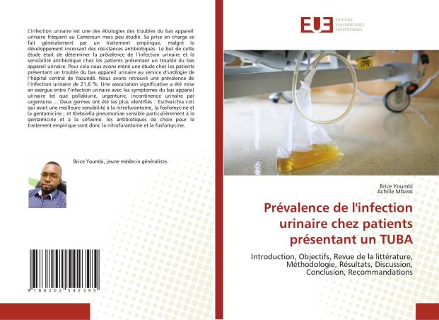 Prévalence de l'infection urinaire chez patients présentant un TUBA