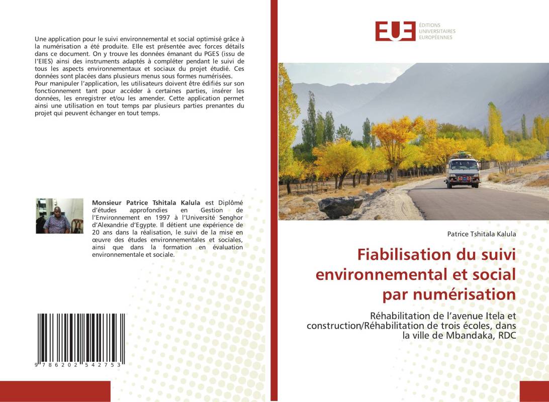 Fiabilisation du suivi environnemental et social par numérisation