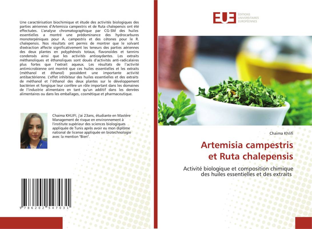 Artemisia campestris et Ruta chalepensis