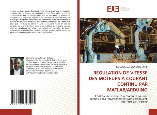 REGULATION DE VITESSE DES MOTEURS A COURANT CONTINU PAR MATLAB/ARDUINO