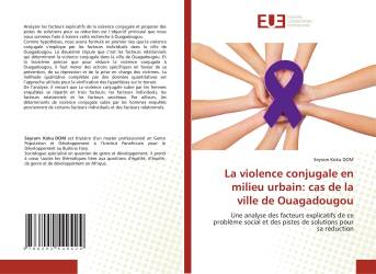 La violence conjugale en milieu urbain: cas de la ville de Ouagadougou