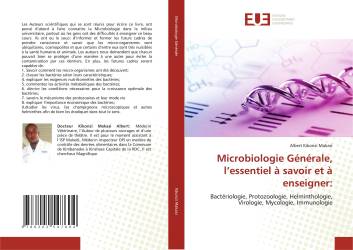 Microbiologie Générale, l’essentiel à savoir et à enseigner: