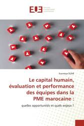 Le capital humain, évaluation et performance des équipes dans la PME marocaine :