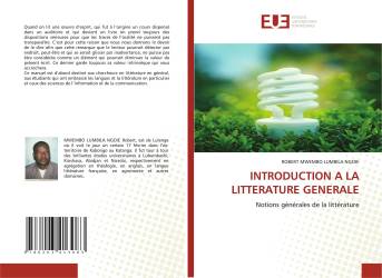 INTRODUCTION A LA LITTERATURE GENERALE