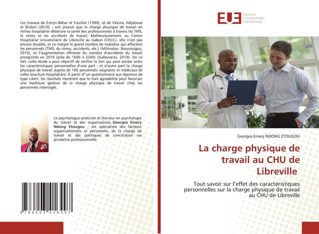 La charge physique de travail au CHU de Libreville