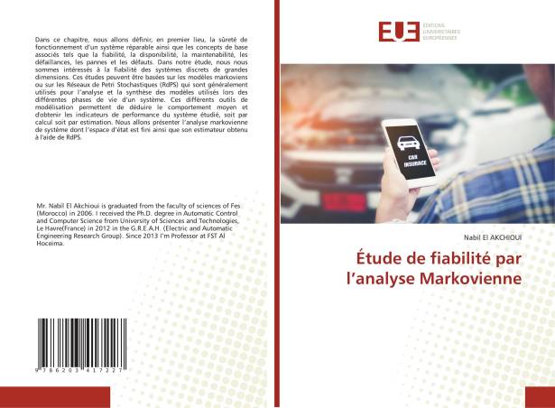 Étude de fiabilité par l’analyse Markovienne