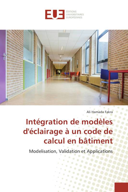 Intégration de modèles d'éclairage à un code de calcul en bâtiment