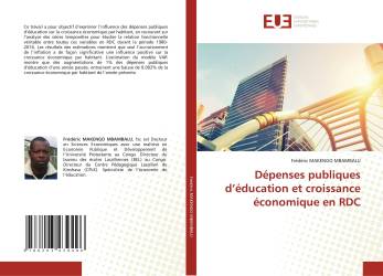 Dépenses publiques d’éducation et croissance économique en RDC