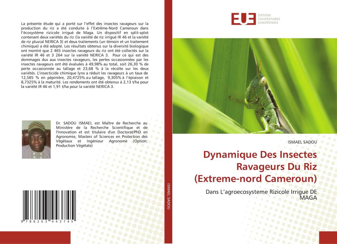 Dynamique Des Insectes Ravageurs Du Riz (Extreme-nord Cameroun)