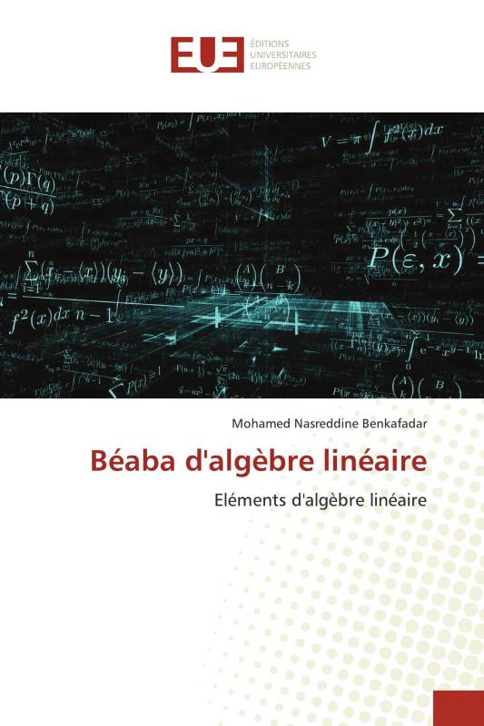 Béaba d'algèbre linéaire