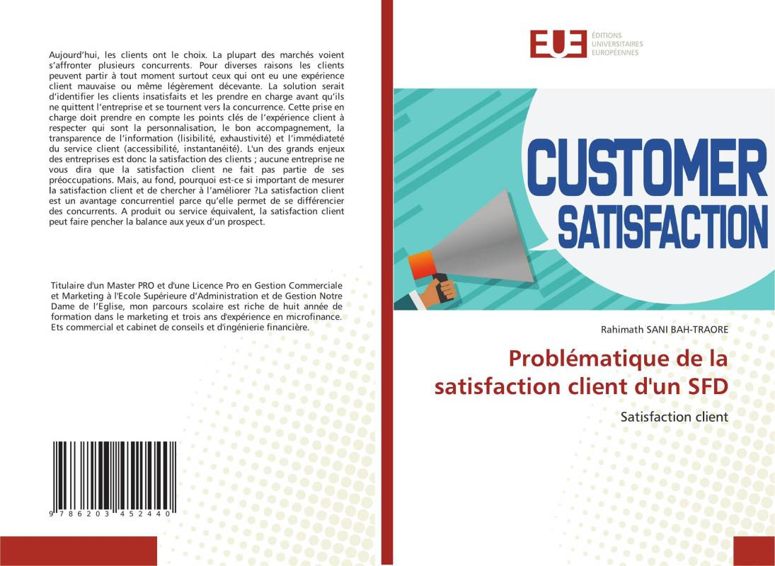 Problématique de la satisfaction client d'un SFD