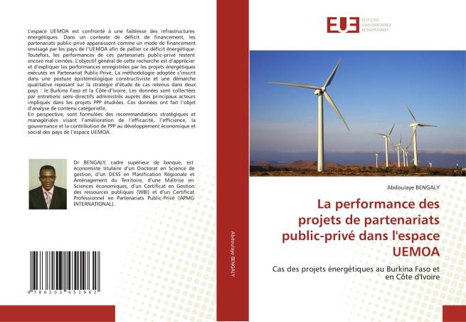 La performance des projets de partenariats public-privé dans l'espace UEMOA